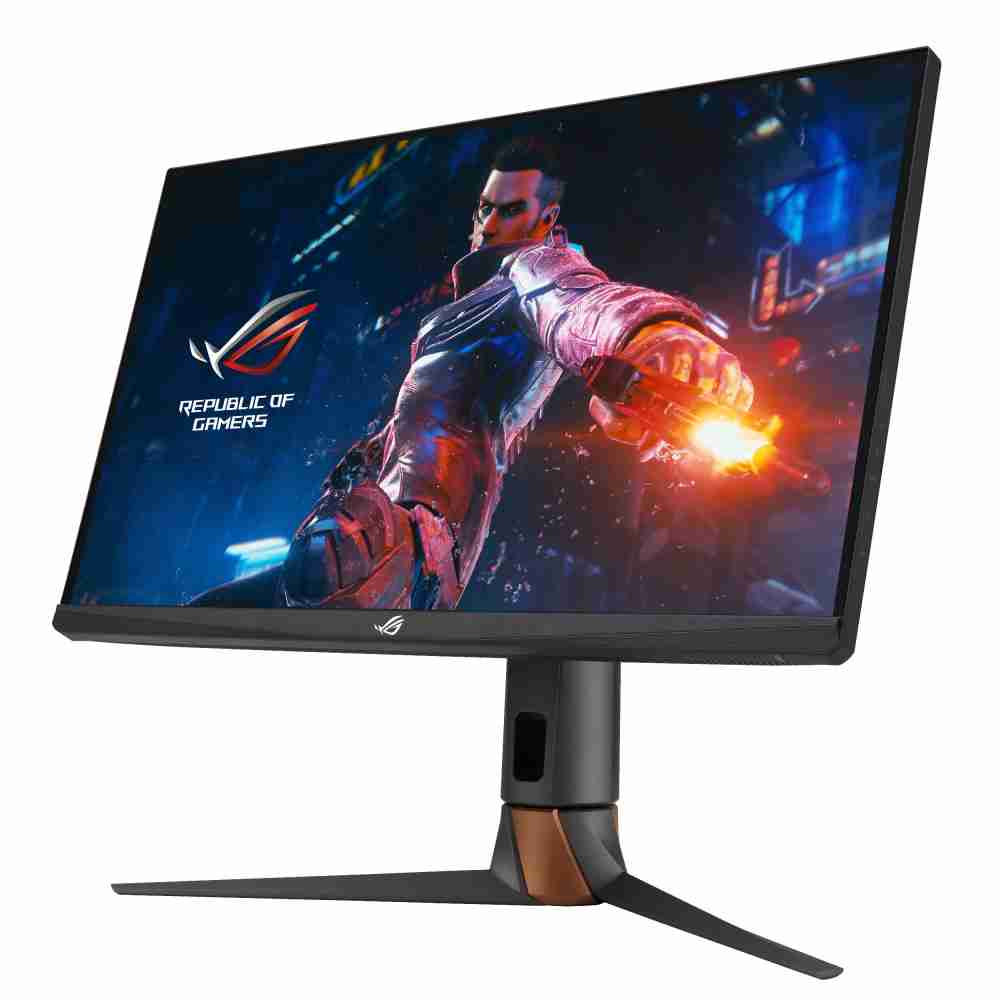 华硕ASUS ROG Swift 360Hz PG27AQN，，采用赏金国际全新可支持ULMB2技术的高阶电竞显示器，，，，为电竞玩家打造突破以往的急速游戏体验。。（图片来源：ASUS提供）
